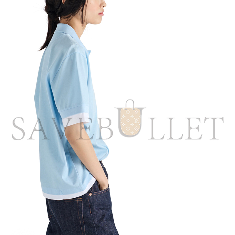 Pra*a piquÉ and jersey polo shirt 39586